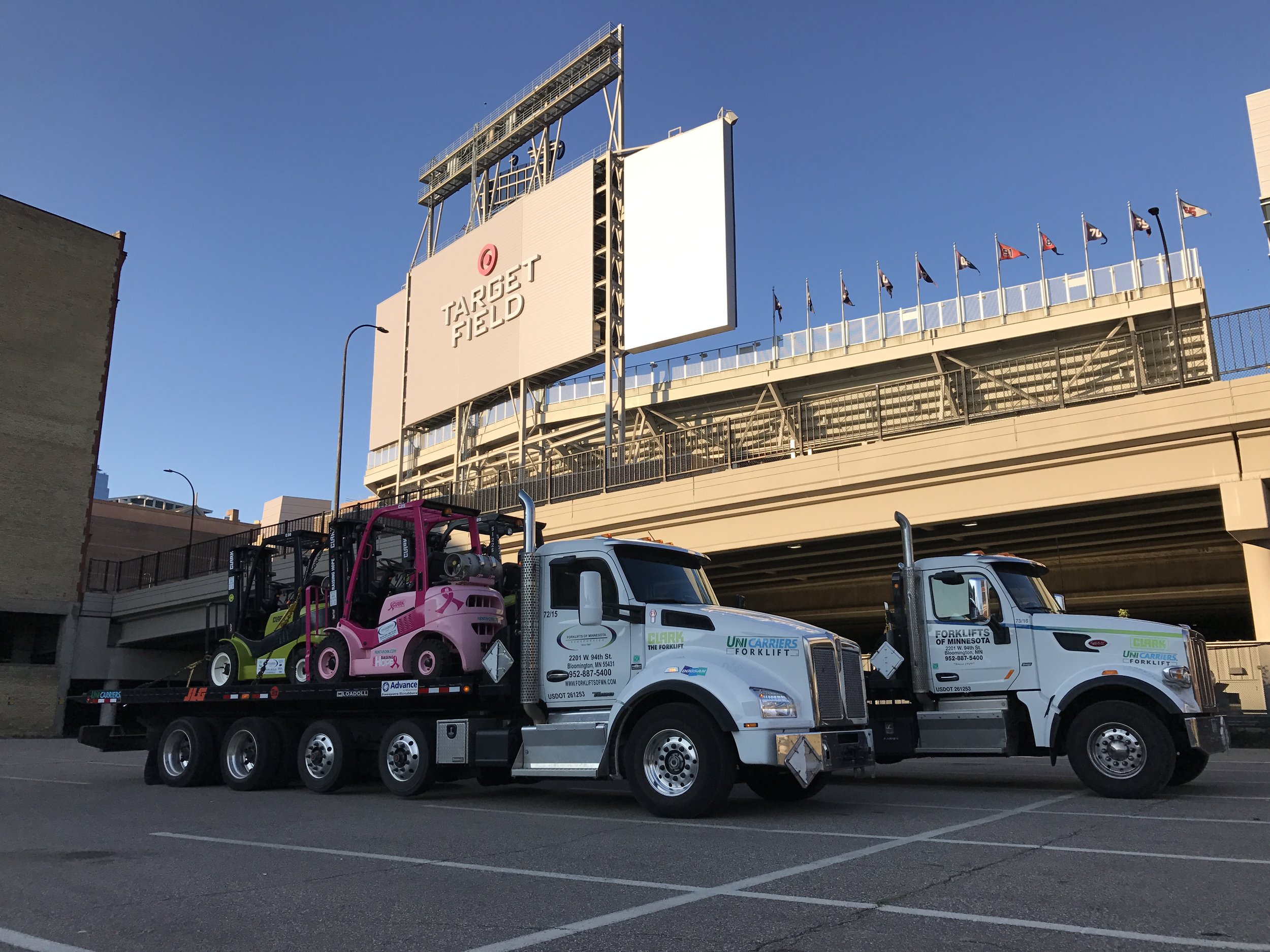 Forklifts of Minnesota Rental Fleet