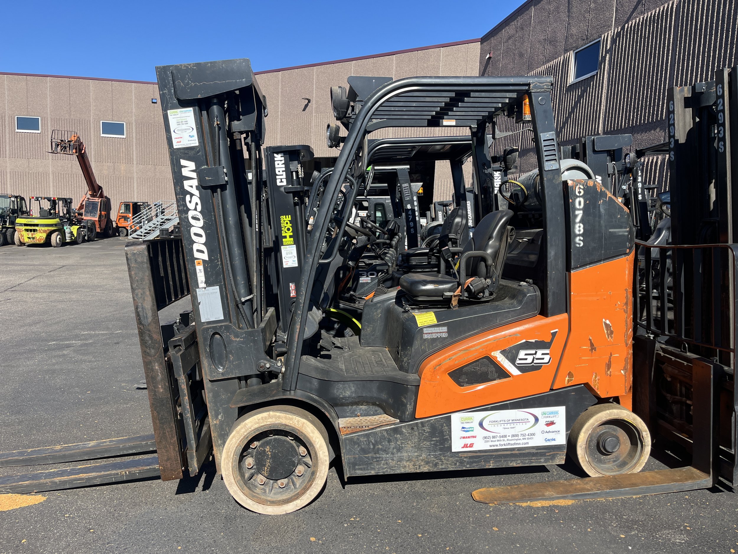 2021 DOOSAN GC55BCS-9 - $44,950.00